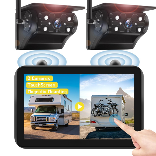 Magnetic Solar Wireless Backup Camera