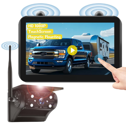Magnetic Solar Wireless Backup Camera